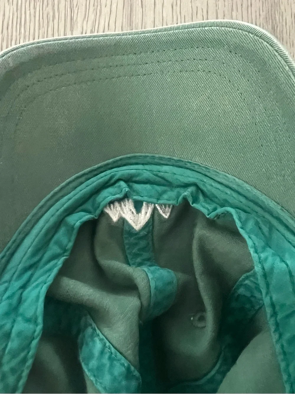 J. Crew Teal Green Cotton Baseball Cap